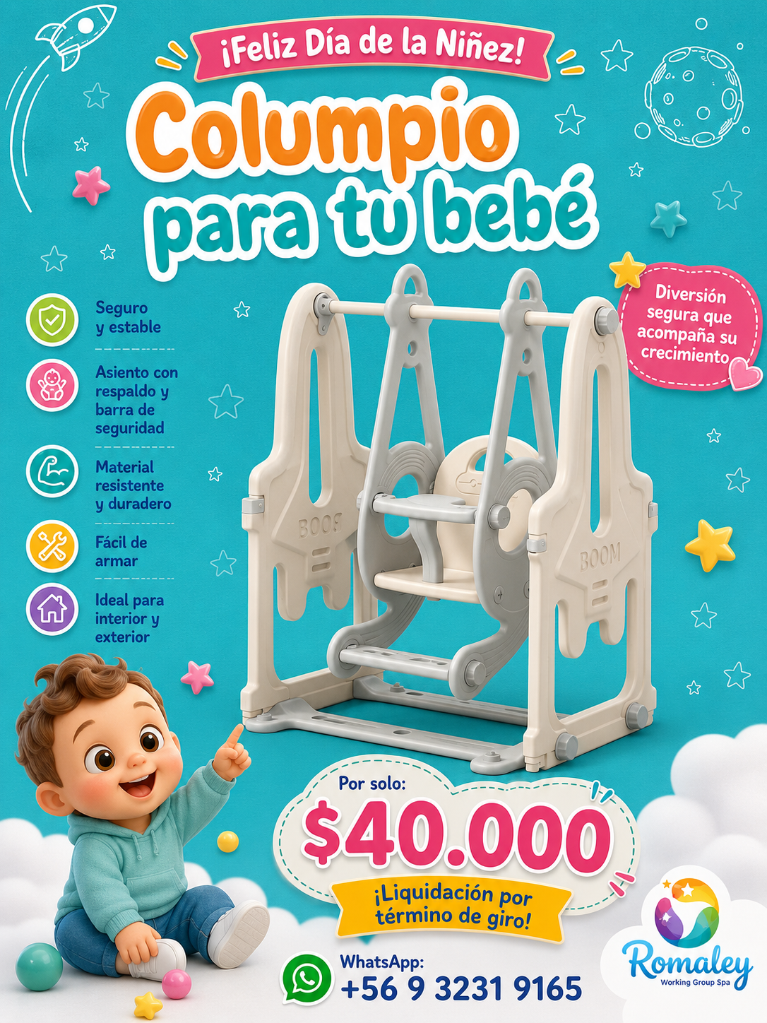 Columpio para bebé
