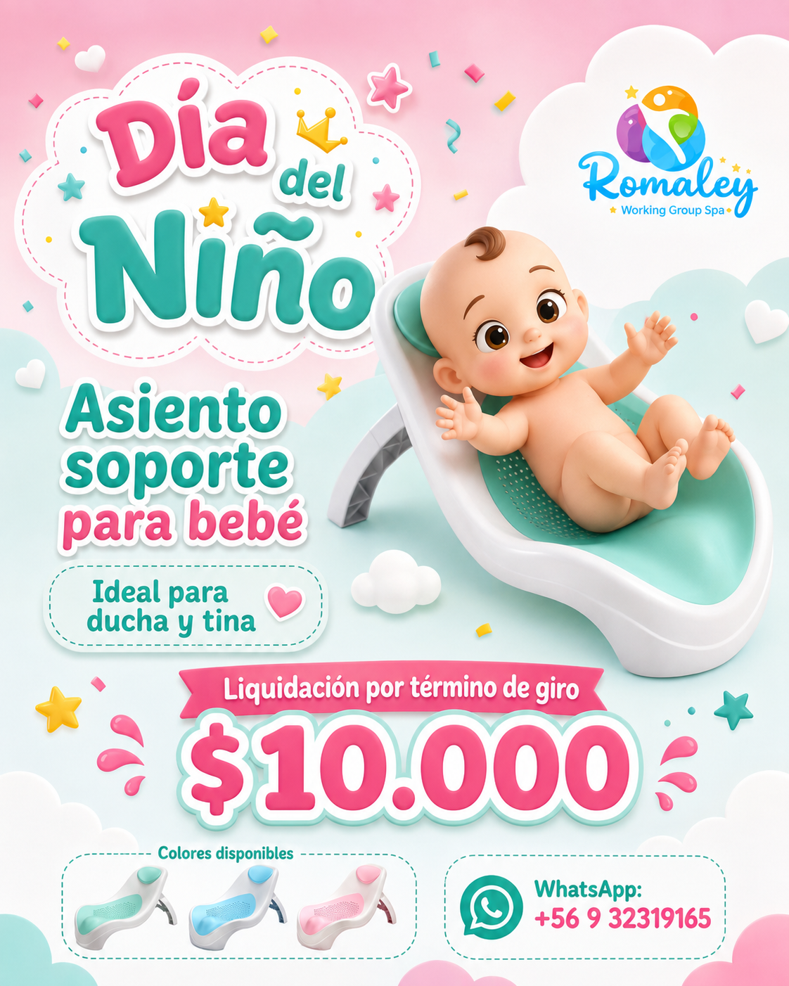 Asiento de soporte para bebé